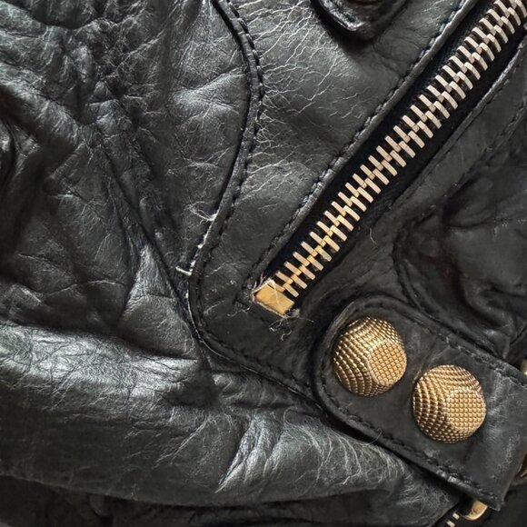 Auth 07, 08, or 09 Balenciaga Leather Shoulder "Work" Bag - Picture 15 of 16